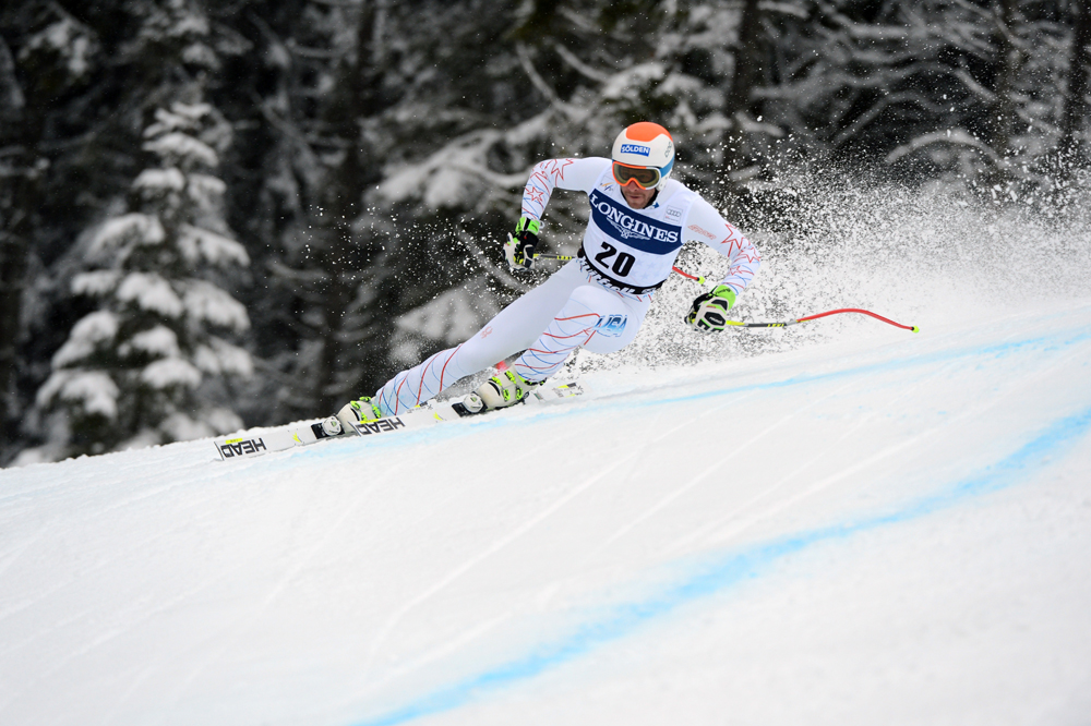 Bode Miller makes the most of conditons | Photo courtesy of Head