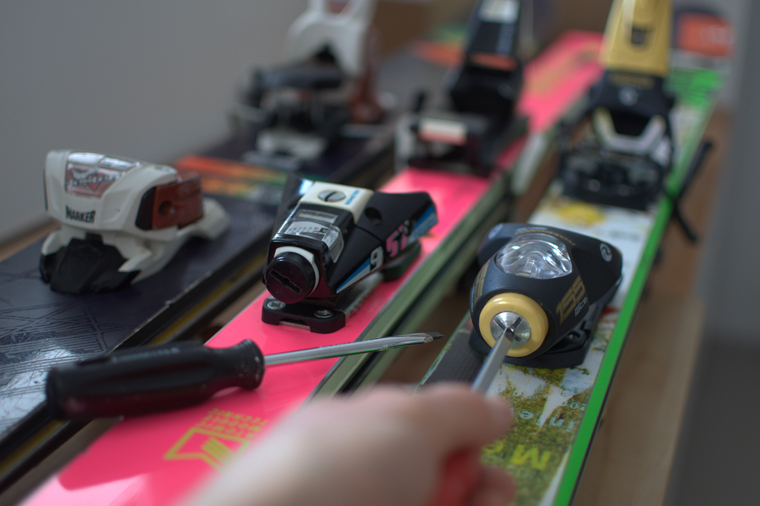 Make sure you skis are properly serviced| Chrigl Luthy