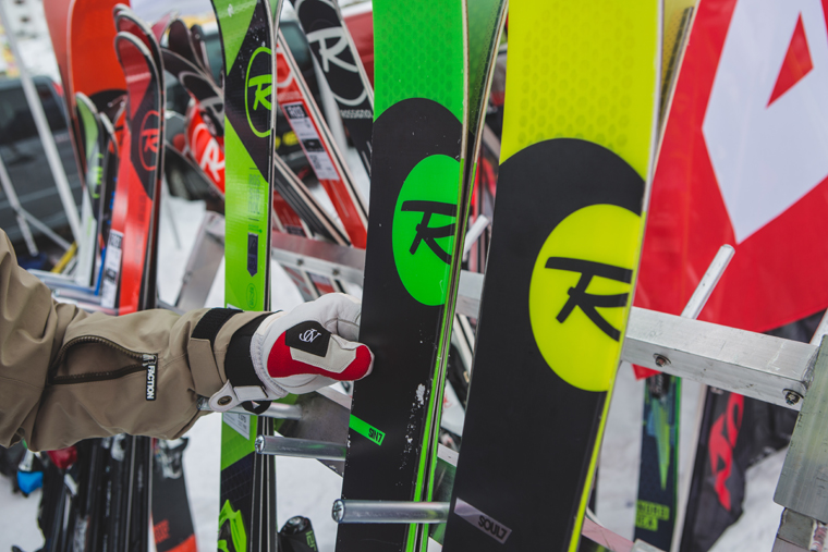 Published Dickie checks out Rossignol's freeride range