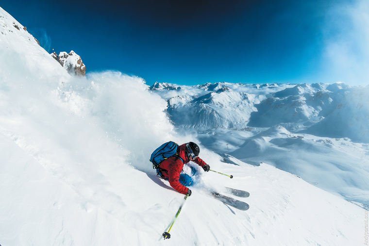 Val is tops for lift- accessible off piste | Andy Parant