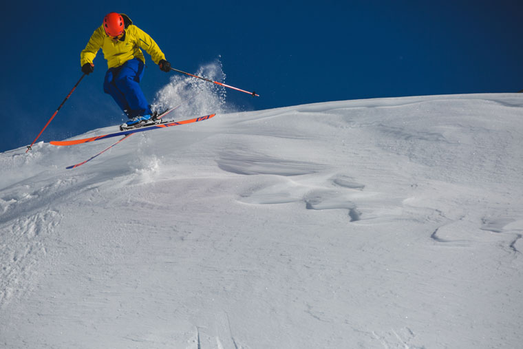 Ian on the latest Salomon skis | Callum Jelley