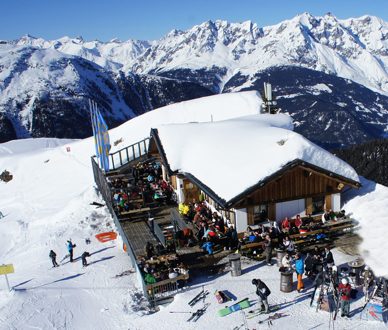 A bar with a view |Bergbahnen See