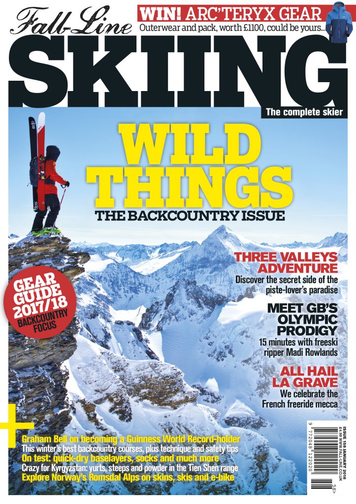 Fall-Line Skiing magazine backcountry issue 2018 cover