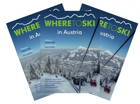 New WTSS book titled 'Where to Ski in Austria'