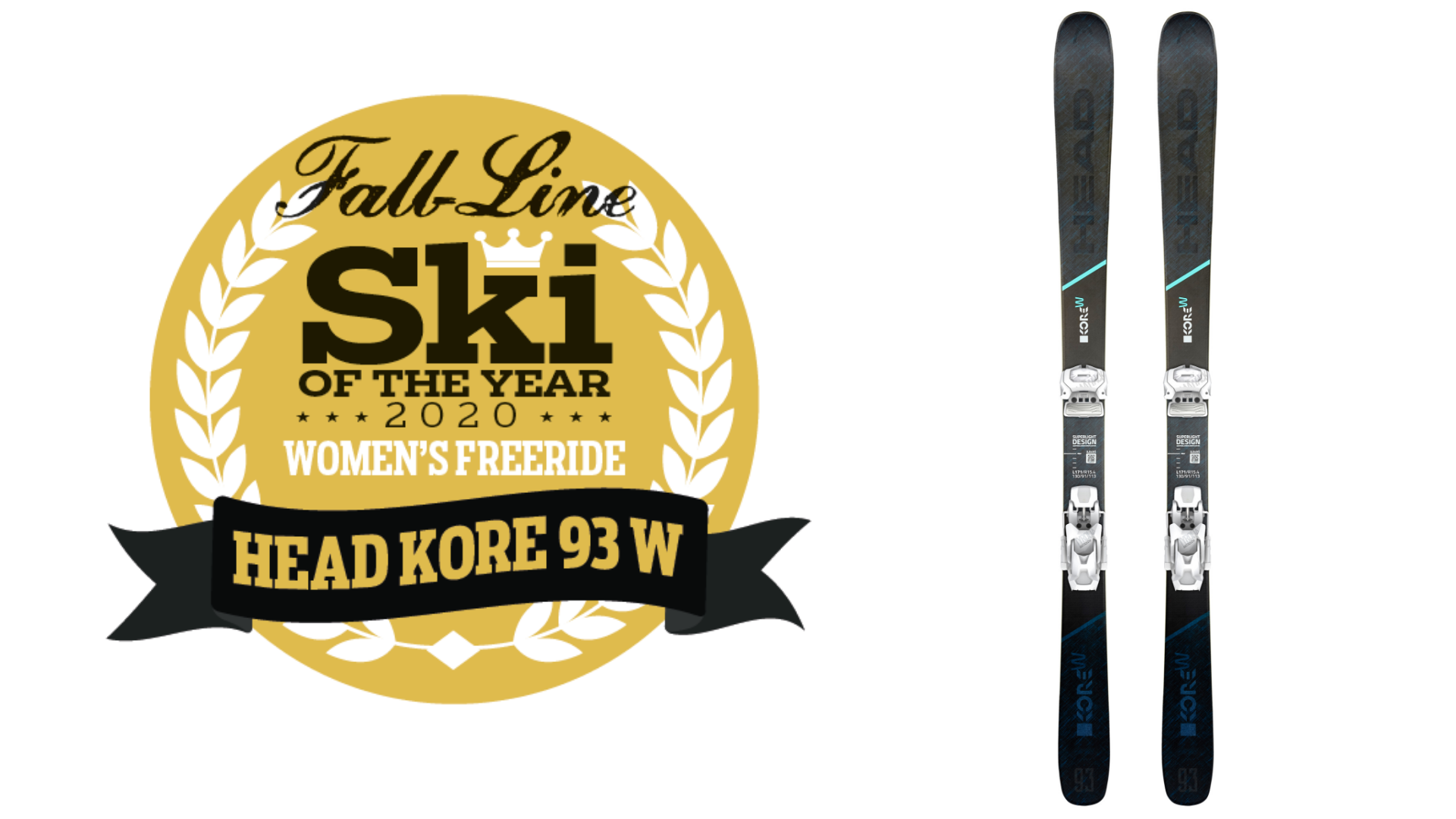 Head Kore 93W Women's 2019/2020 All Mountain Skis NEW! 
