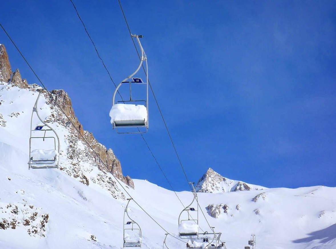most famous chairlift in the Andes