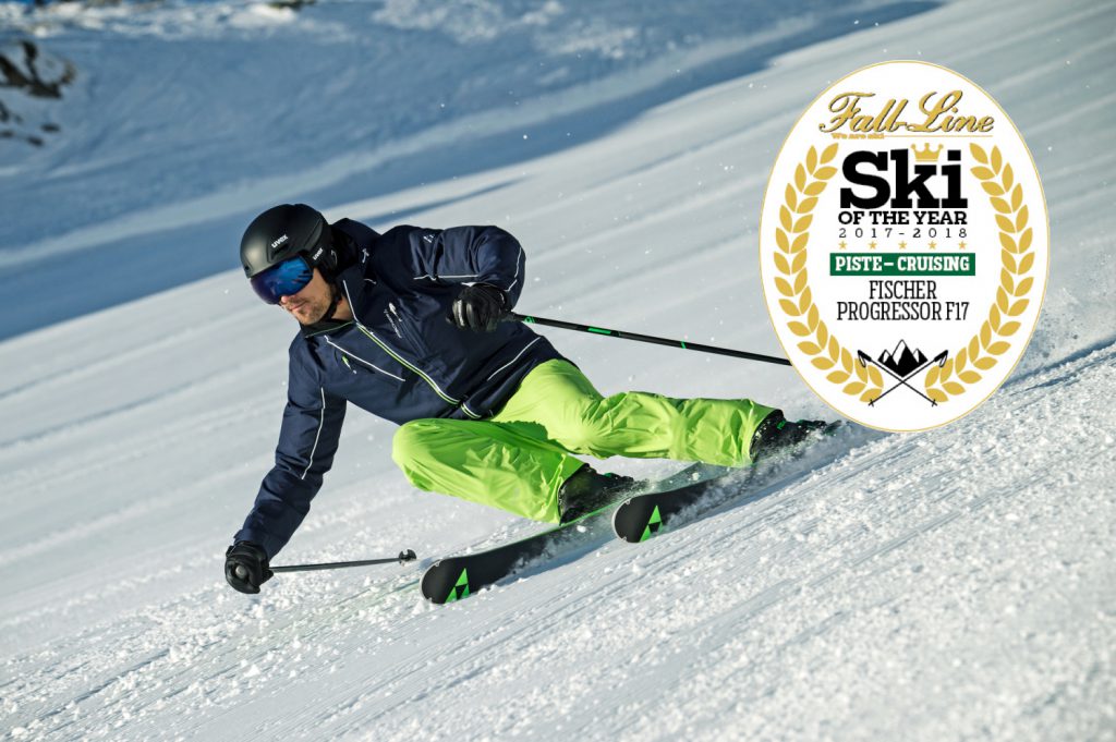 The Fischer Professor F17 wins Fall-Line Skiing magazine's 'Best Men's Piste Ski: Easy Cruising' award 2018