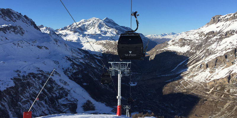 Solaise lift, Val d'Isère