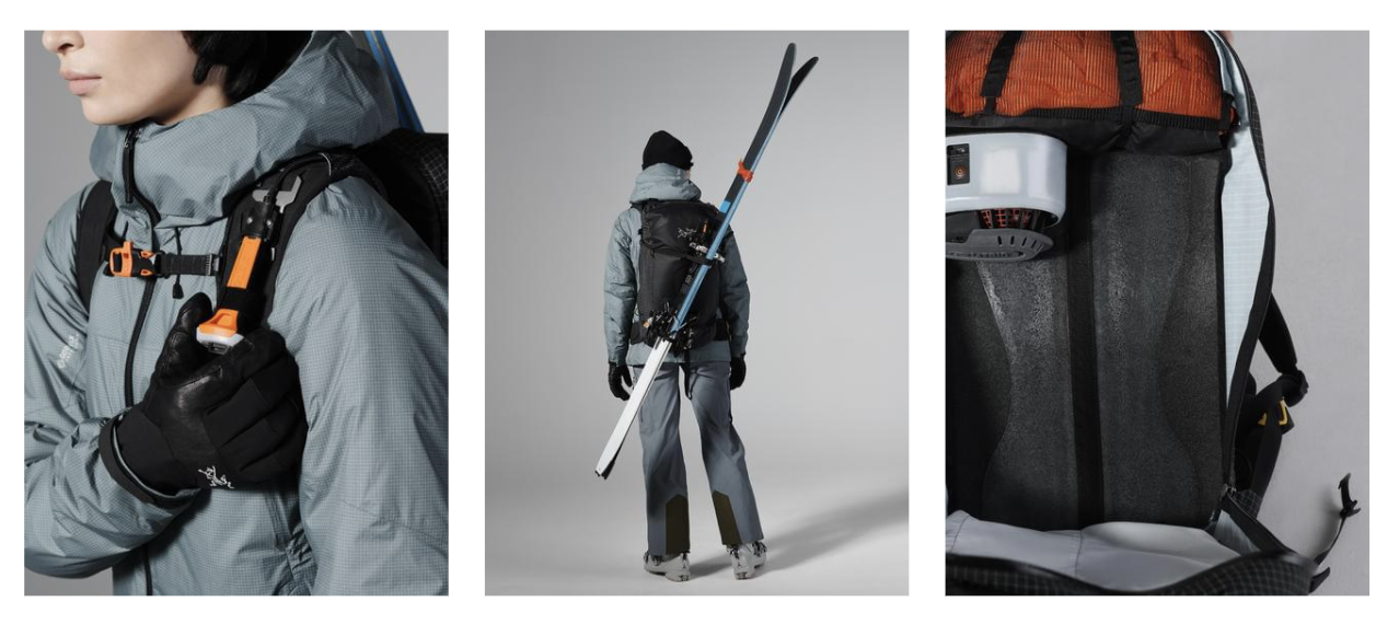 Aanbeveling Los Somatische cel Arc'teryx and Ortovox combine forces to produce lightest electronic airbag  on the market | Fall Line Skiing
