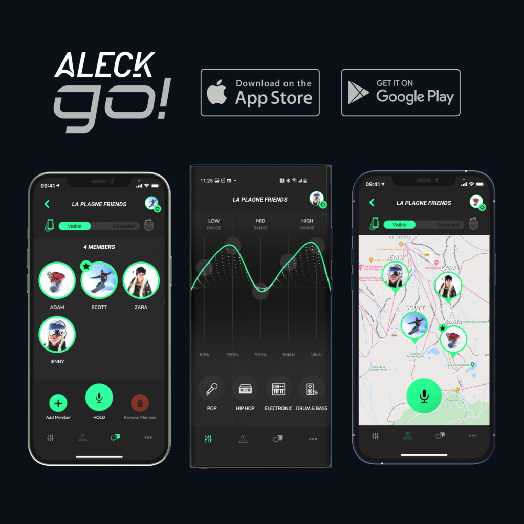 Win an Aleck audio device app for skiers