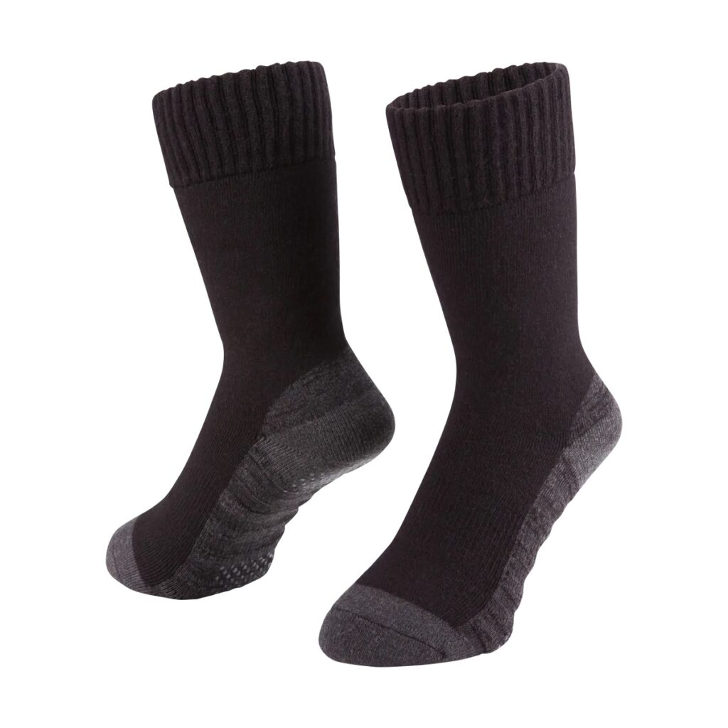 Black Heatrub socks from Zerofit