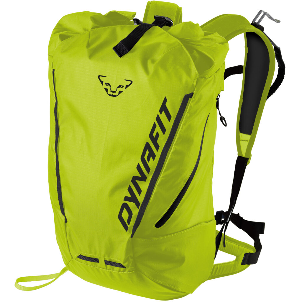 lime green Dynafit backpack in our 'best backpacks of 2023' round-up