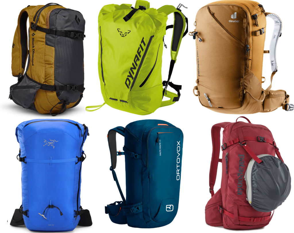 6 backpacks featured for our roundup of best backpacks of 2023