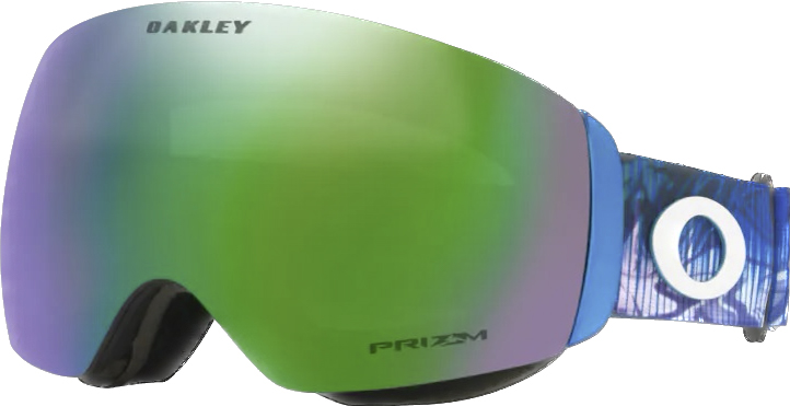 blue, green purley hues in Oakley Flight Deck goggle product image  for Best ski goggles 2023 on Fall Line