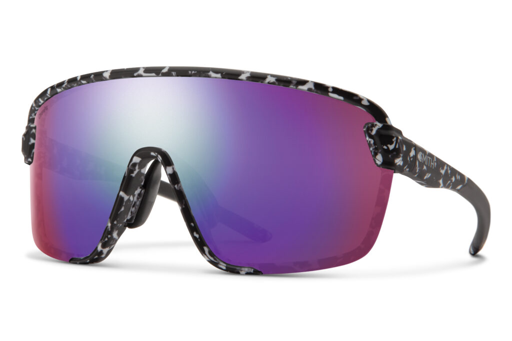 leopard rim purple lens sunglasses