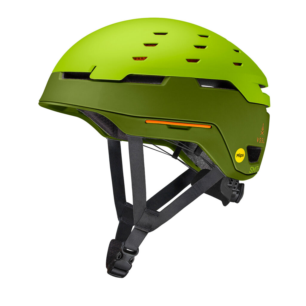 green smith ski helmet