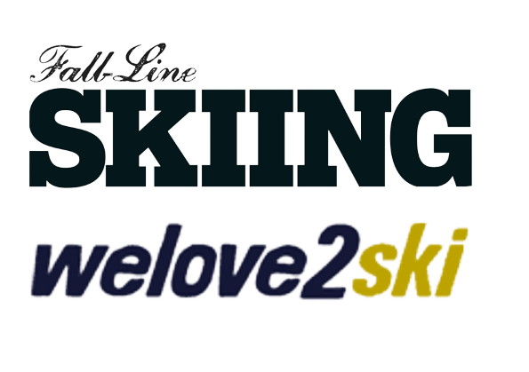 Fall Line and ski site WeLove2Ski logos