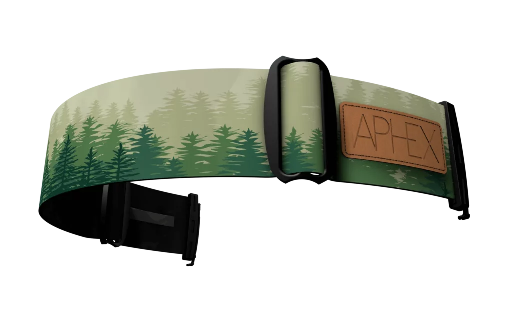goggle strap forest