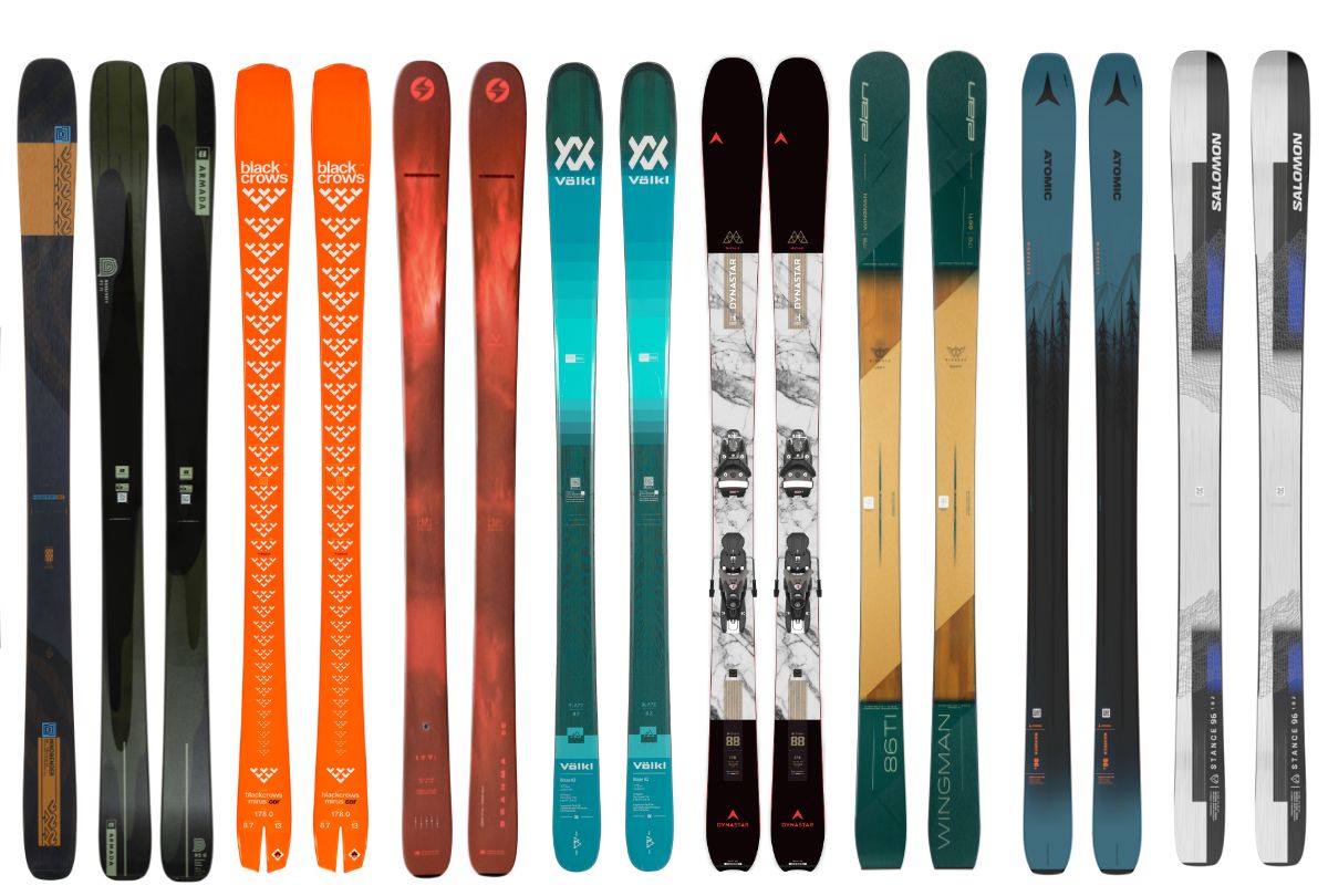 all-mountain ski lineup