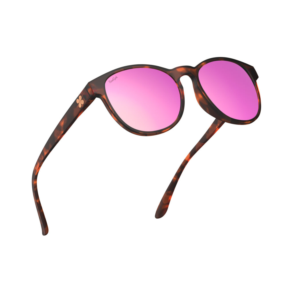 SunGod sunglasses pink lenses