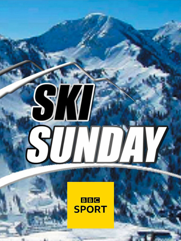old BBC Ski Sunday poster