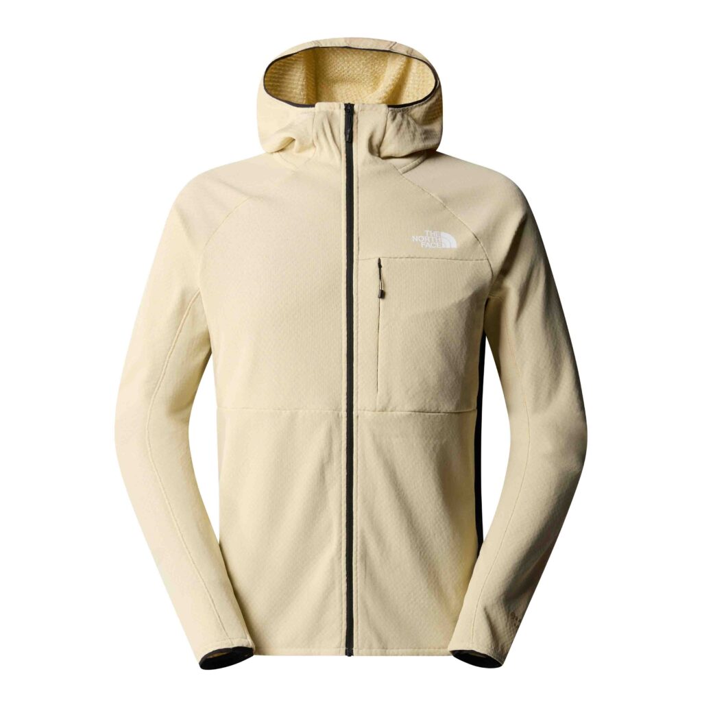 cream-coloured The North Face Summit Series midlayer