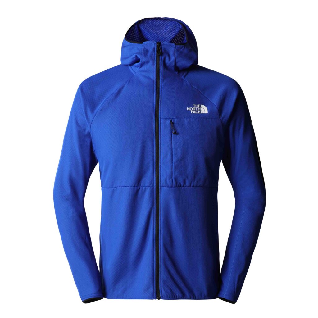 blue The North Face midlayer