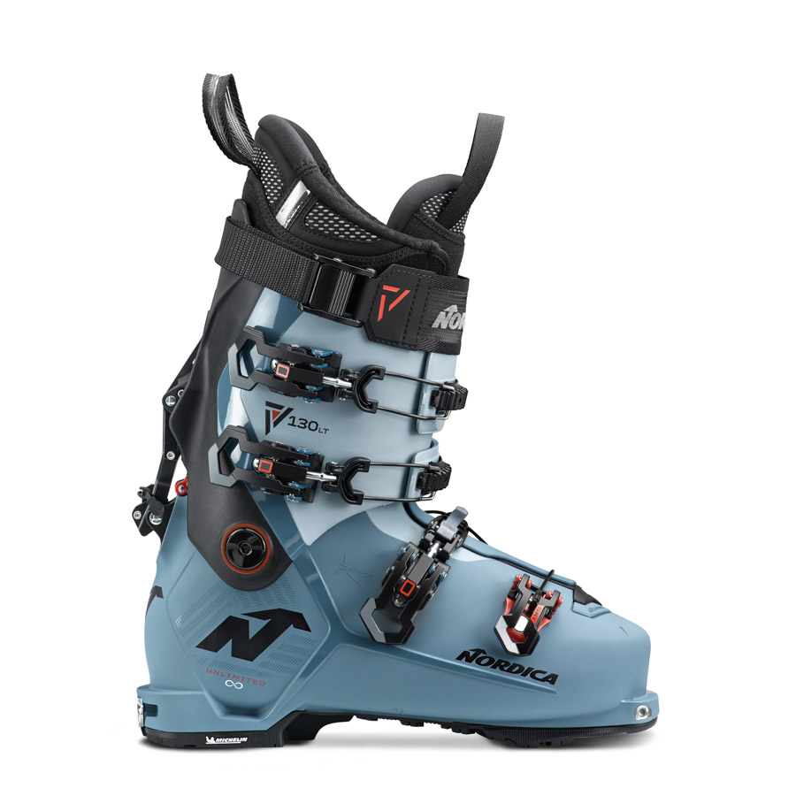 blue ski touring boots - Nordica nlimited LT 130 Dyn