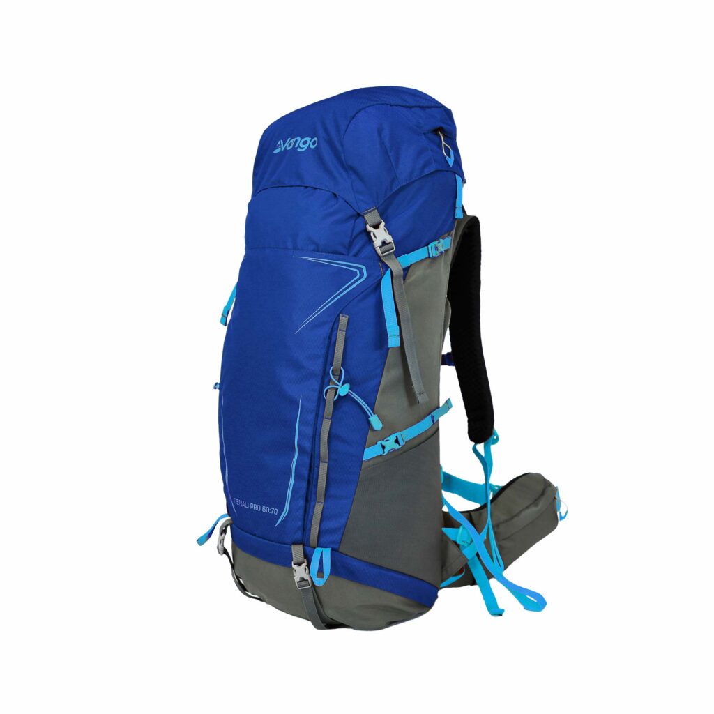 blue backpack by Vango